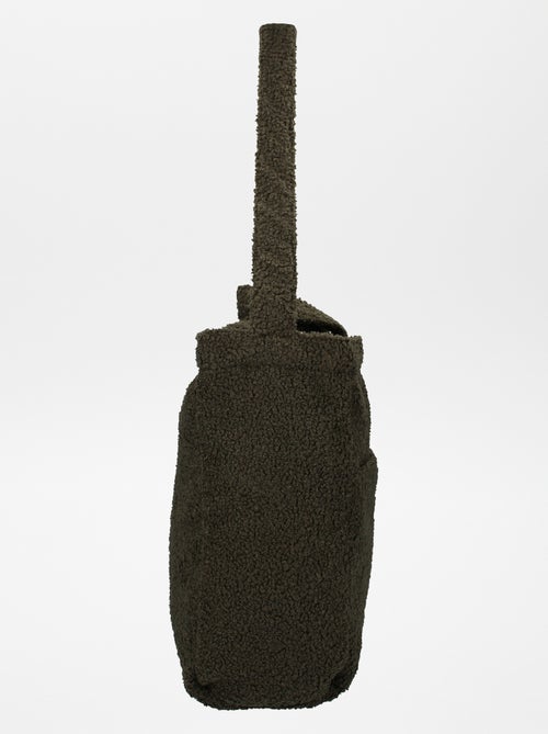 Bolso cambiador de borreguito + colchón cambiador portátil - Kiabi