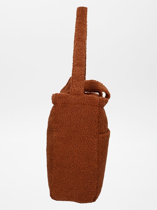 Bolso cambiador de borreguito + colchón cambiador portátil - Kiabi