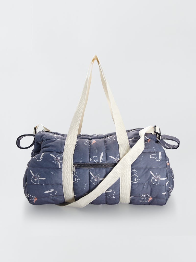 Bolso cambiador + enganche carrito GRIS - Kiabi