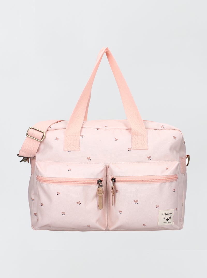 Bolso cambiador estampado ROSA - Kiabi