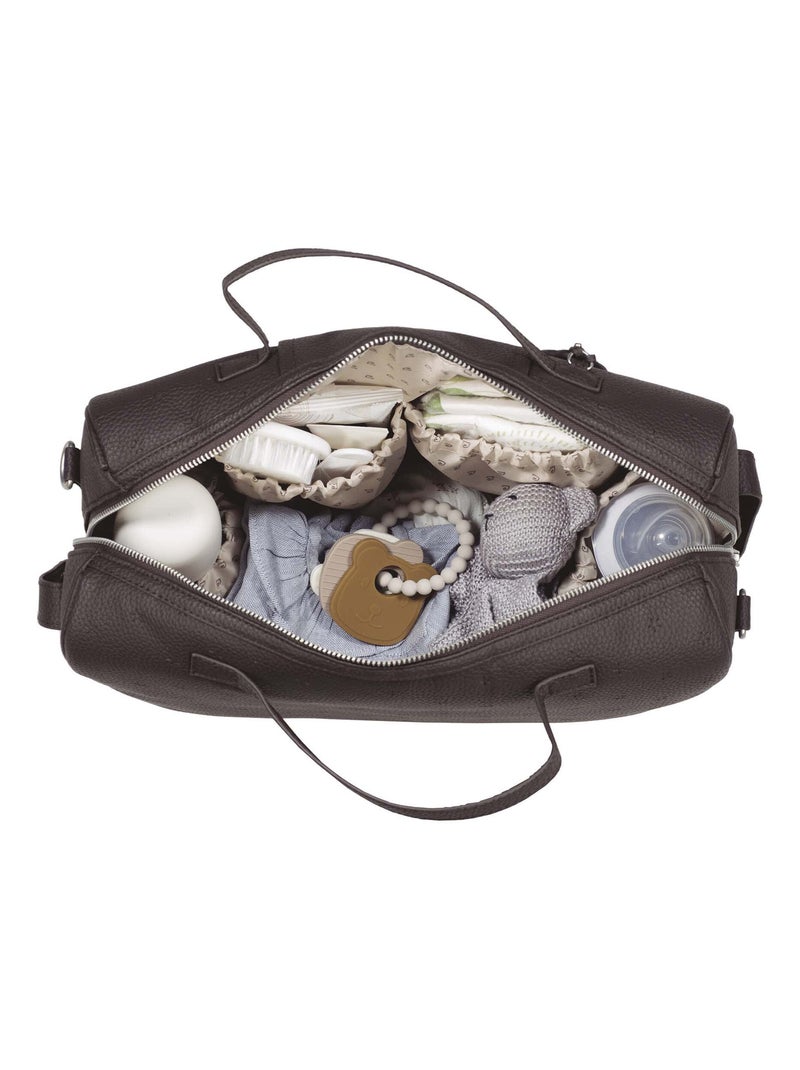 Bolso cambiador londres | Pasito a pasito Marrón chocolate - Kiabi
