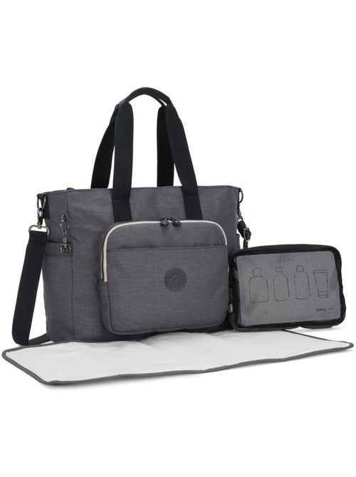 Bolso cambiador miri charcoal con cambiador – kipling - Kiabi Bolso cambiador miri charcoal con cambiador – kipling - Kiabi