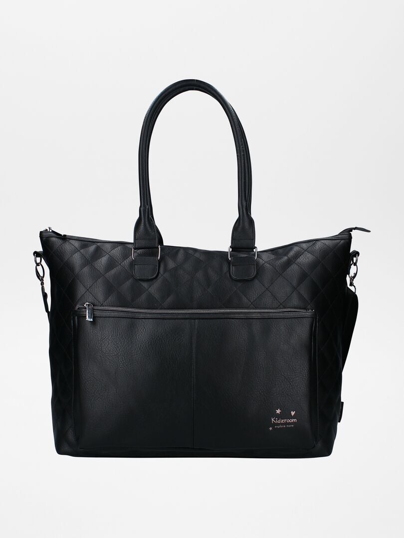 Bolso cambiador negro sale