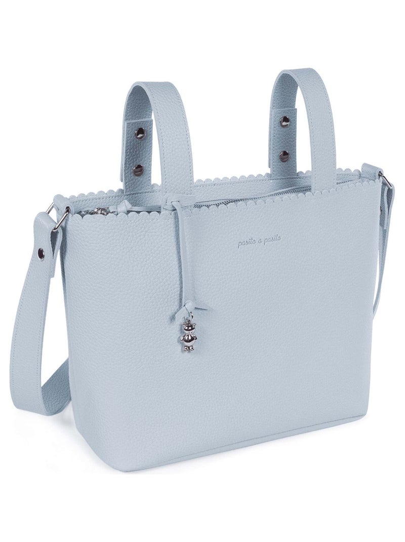 Bolso cambiador organizador para cochecito crossbody icon | Pasito a pasito Azul - Kiabi