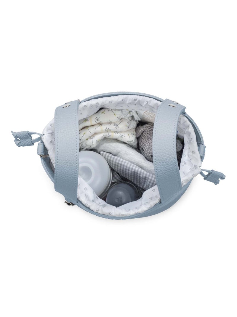 Bolso cambiador para carrito estilo bucket icon | Pasito a pasito Azul - Kiabi