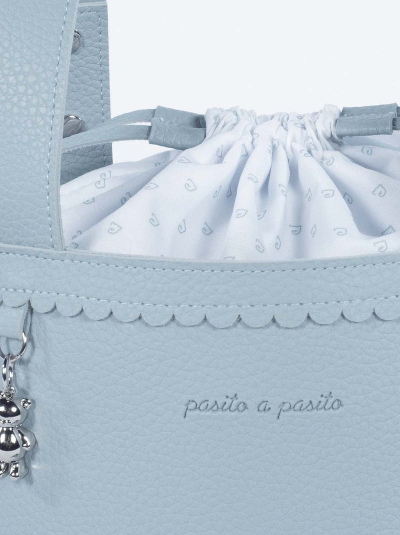 Bolso cambiador para carrito estilo bucket icon | Pasito a pasito Azul - Kiabi
