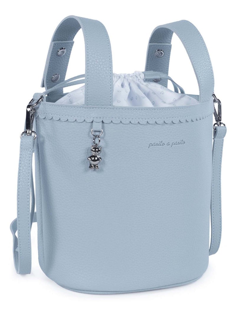 Bolso cambiador para carrito estilo bucket icon | Pasito a pasito Azul - Kiabi