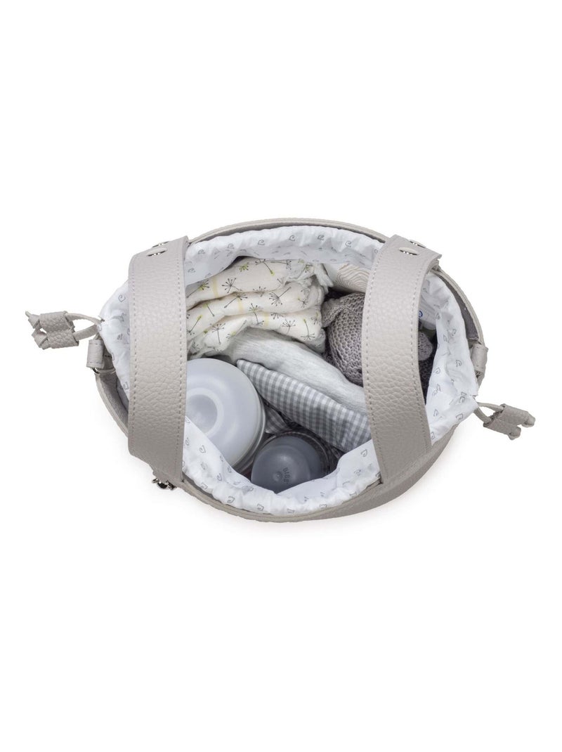 Bolso cambiador para carrito estilo bucket icon | Pasito a pasito Gris - Kiabi