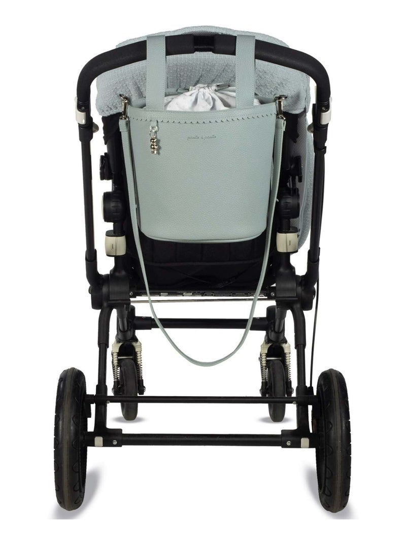 Bolso cambiador para carrito estilo bucket icon | Pasito a pasito Verde - Kiabi