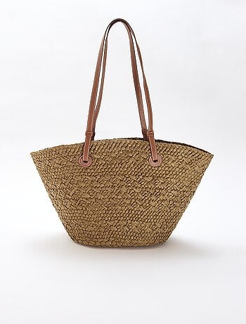 Bolso capazo con asas