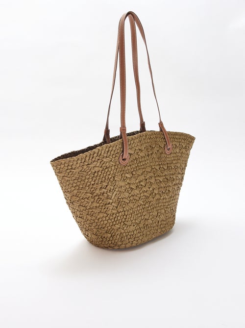 Bolso capazo con asas - Kiabi