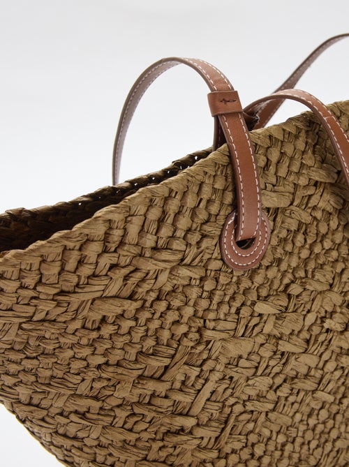 Bolso capazo con asas - Kiabi