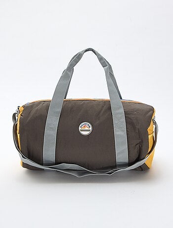 Bolso cilíndrico tricolor
