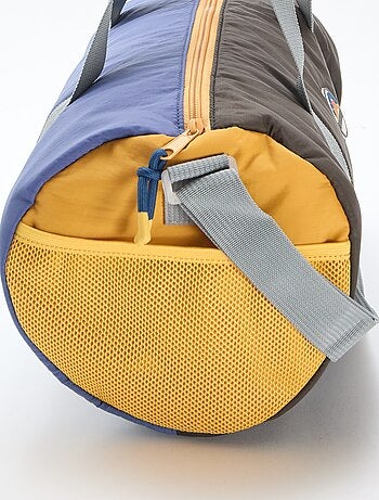 Bolso cilíndrico tricolor