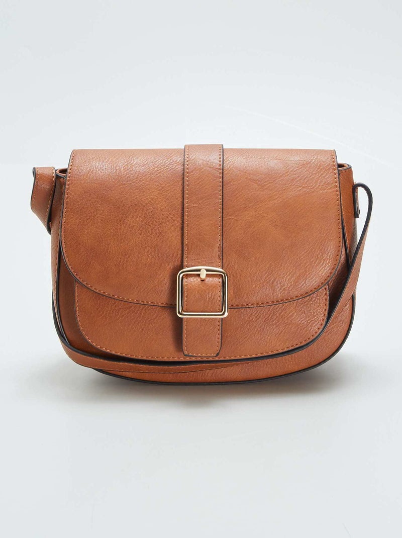 Bolso con bandolera MARRON - Kiabi
