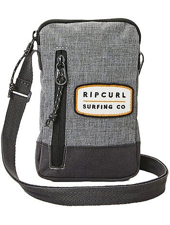 Bolso con bandolera rip curl "surfing go" gris 17 cm