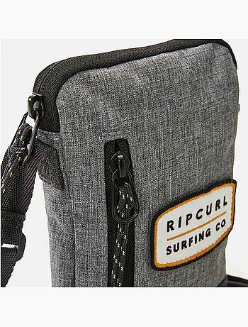 Bolso con bandolera rip curl "surfing go" gris 17 cm