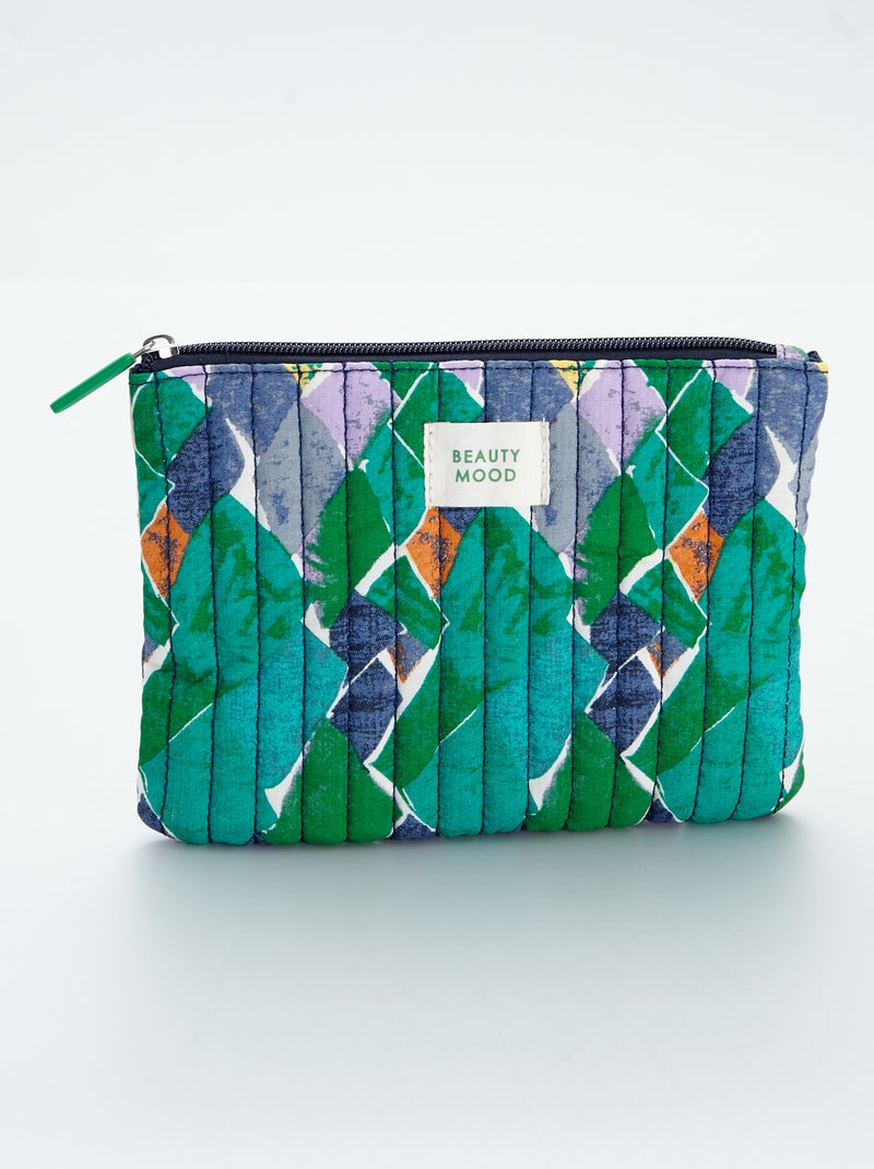 Bolso con estampado de fantasía AZUL - Kiabi