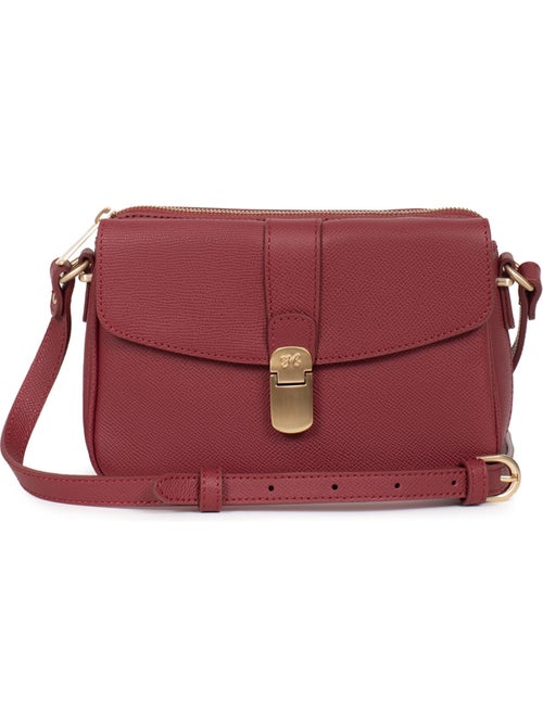 Bolso cruzado - Cuero AUDE - Kiabi