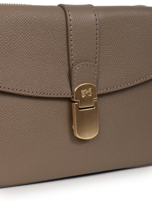 Bolso cruzado - Cuero AUDE - Kiabi