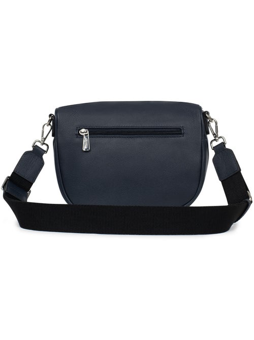 Bolso cruzado - Cuero CONFORT - Kiabi