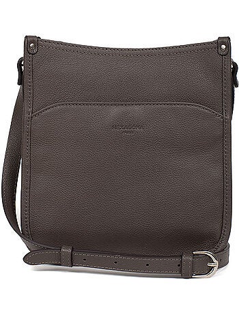 Bolso cruzado - cuero confort hexagona
