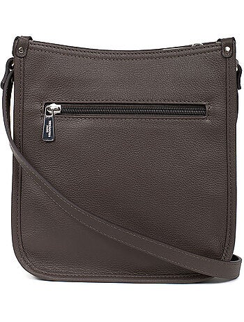 Bolso cruzado - cuero confort hexagona