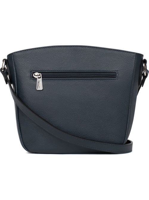 Bolso cruzado - Cuero MIRABELLE - Kiabi