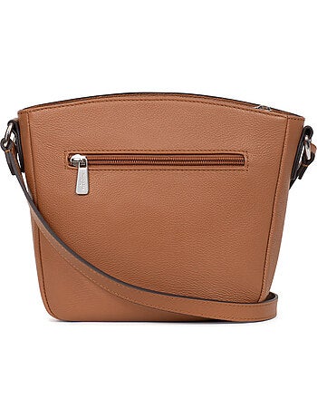 Bolso cruzado - cuero mirabelle hexagona