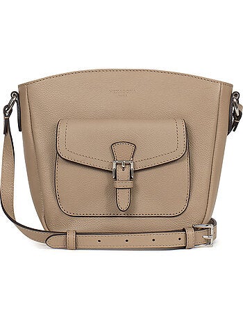 Bolso cruzado - cuero mirabelle hexagona