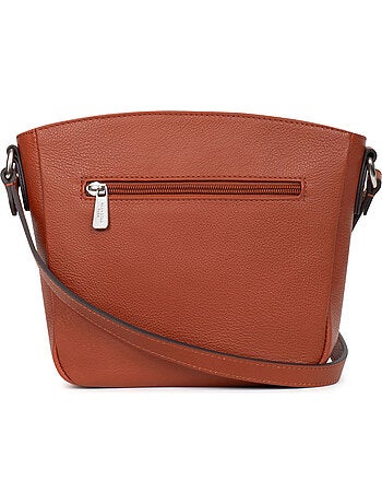 Bolso cruzado - cuero mirabelle hexagona