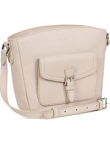 Bolso cruzado - Cuero MIRABELLE