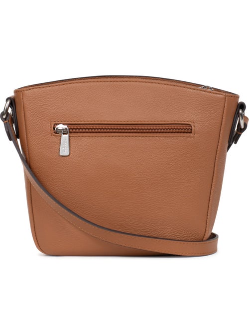 Bolso cruzado - Cuero MIRABELLE - Kiabi