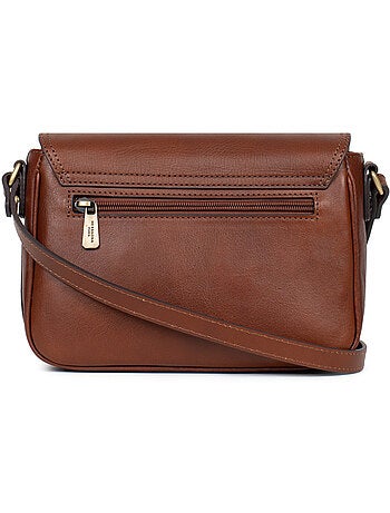 Bolso cruzado - cuero ondine hexagona