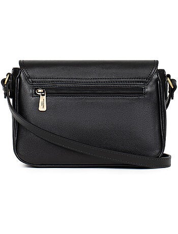 Bolso cruzado - cuero ondine hexagona