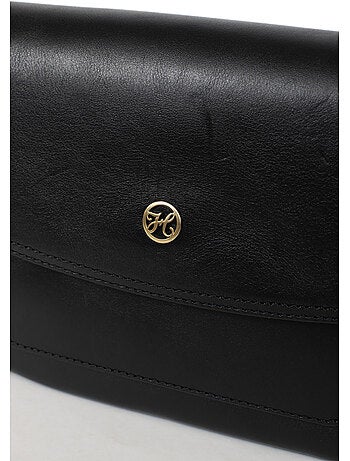 Bolso cruzado - cuero ondine hexagona