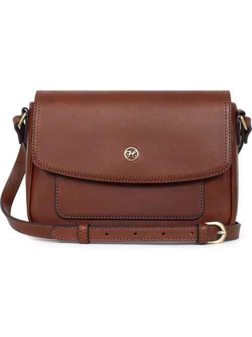 Bolso cruzado - Cuero ONDINE - Kiabi