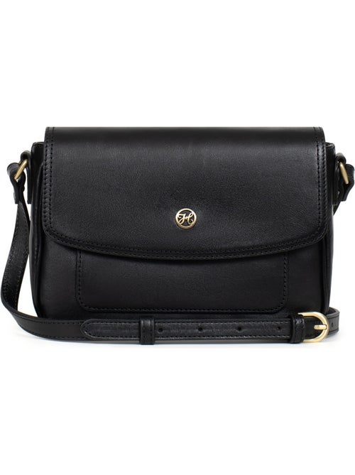 Bolso cruzado - Cuero ONDINE - Kiabi