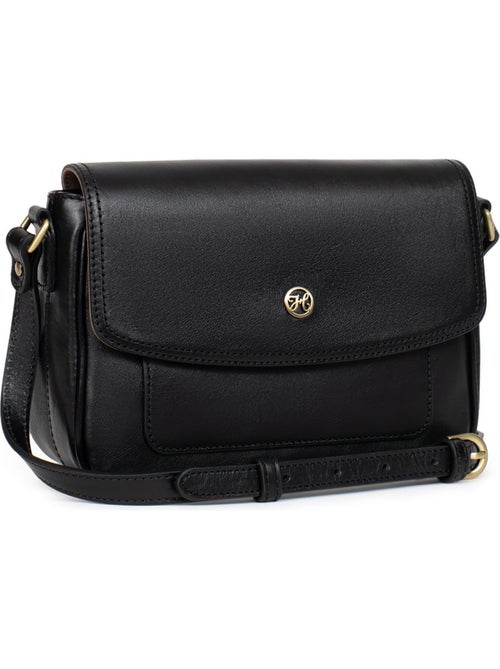 Bolso cruzado - Cuero ONDINE - Kiabi