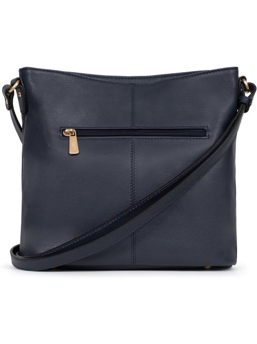 Bolso cruzado - Cuero TAIMA - Kiabi