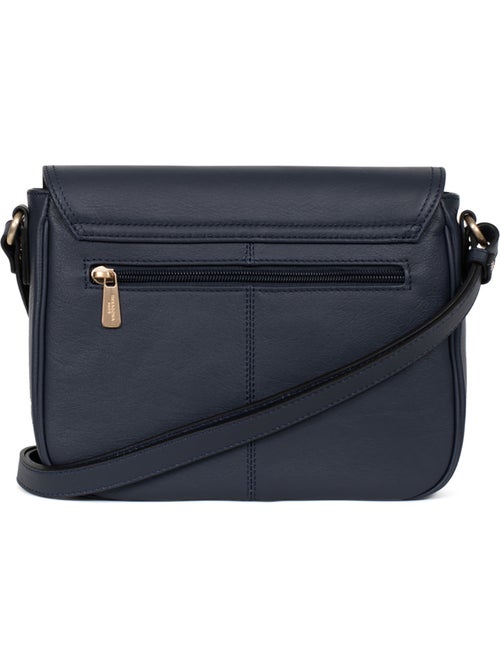 Bolso cruzado - Cuero TAIMA - Kiabi