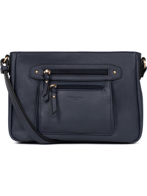 Bolso cruzado - Cuero TAIMA - Kiabi