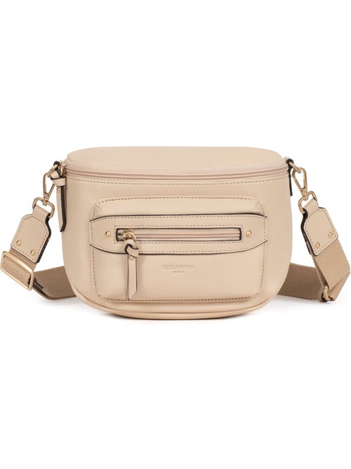 Bolso cruzado - Cuero TAIMA - Kiabi Bolso cruzado - Cuero TAIMA - Kiabi