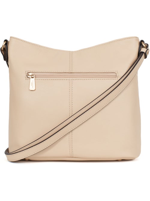 Bolso cruzado - Cuero TAIMA - Kiabi