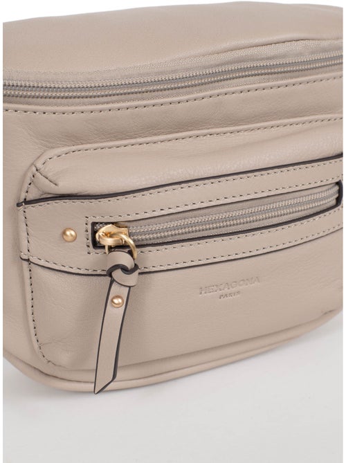 Bolso cruzado - Cuero TAIMA - Kiabi Bolso cruzado - Cuero TAIMA - Kiabi