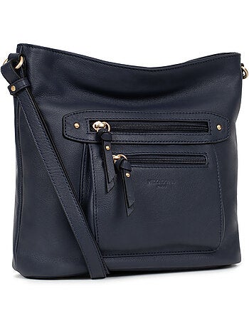 Bolso cruzado - cuero taima hexagona