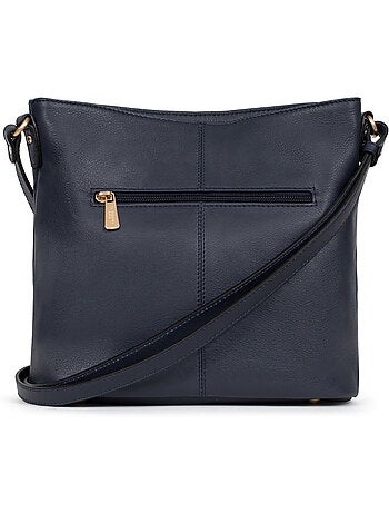 Bolso cruzado - cuero taima hexagona