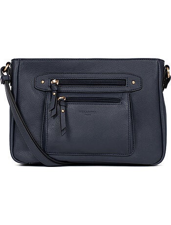 Bolso cruzado - cuero taima hexagona