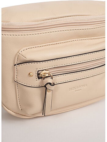 Bolso cruzado - cuero taima hexagona