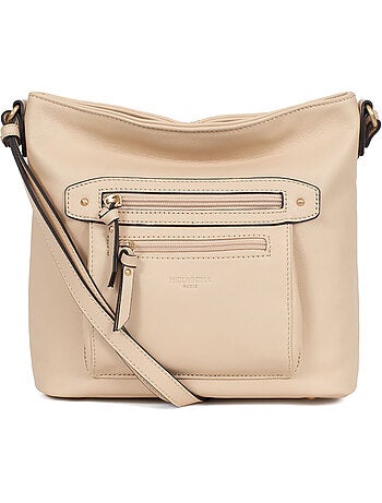 Bolso cruzado - cuero taima hexagona